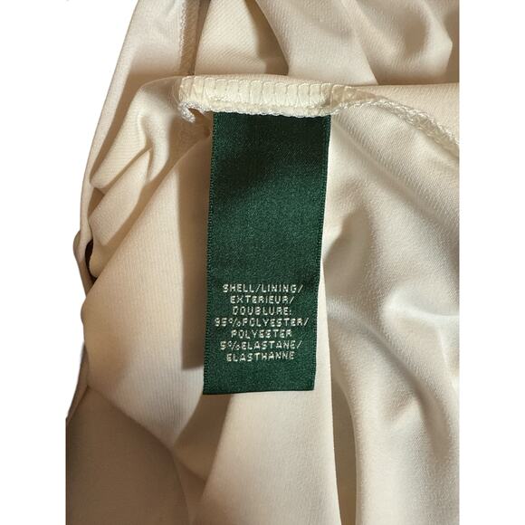 Lauren by Ralph Lauren Women's Baroque Equestrian Print Mini Dress Size 10 Multi - Picture 5 of 6